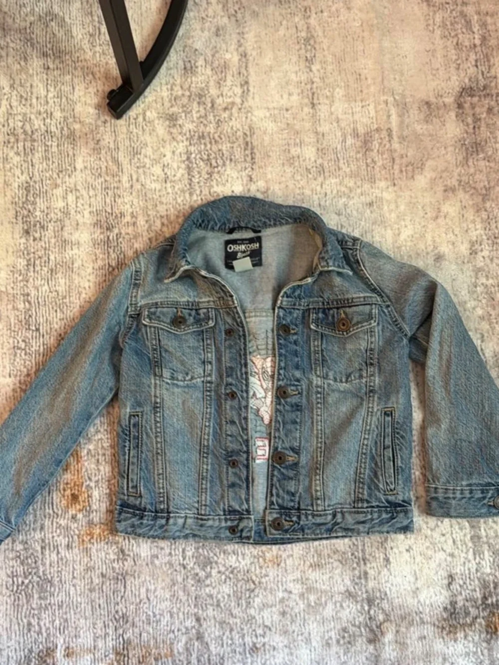 Spider man denim embroidered ALEX jacket